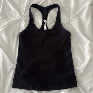 lululemon racer back tank top - size 0